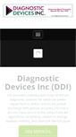Mobile Screenshot of diagnostic-devices.com